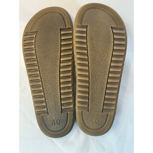 FLEXUS BARONCA SLIDE SANDAL SIZE US 9 / EU 40 WHITE NWT - Picture 4 of 4